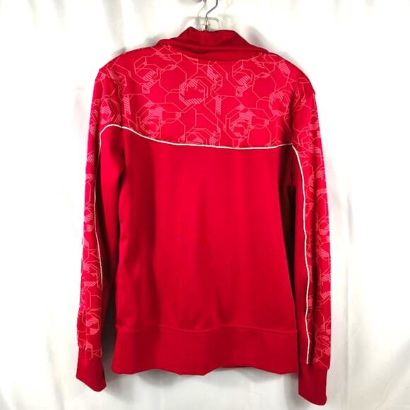 NIKE Womens L Full Zip Track Jacket Grey Tag - Picture 6 of 8